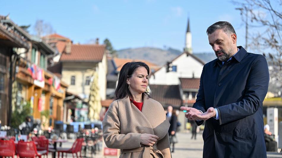 Aussenministerin Baerbock besucht Bosnien-Herzegowina