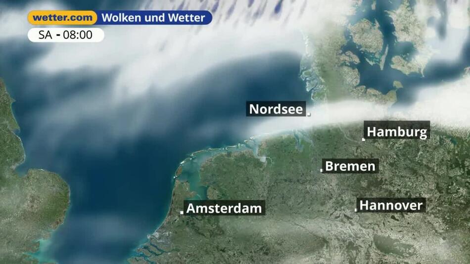 "Nordsee: Dein Wetter für Deine Region!"