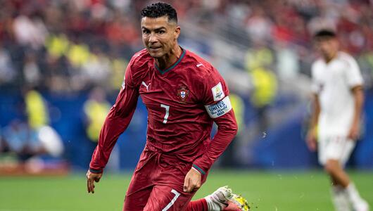 Ronaldo im Trikot von Portugal