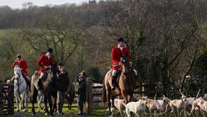 Boxing Day-Jagd in Grossbritannien