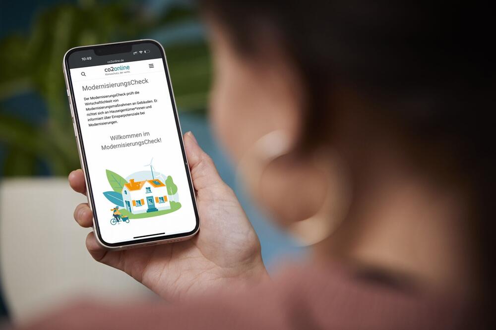 Nutzung des co2online ModernisierungsChecks