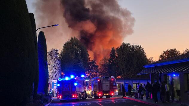 Brand auf Campingplatz am Gardasee