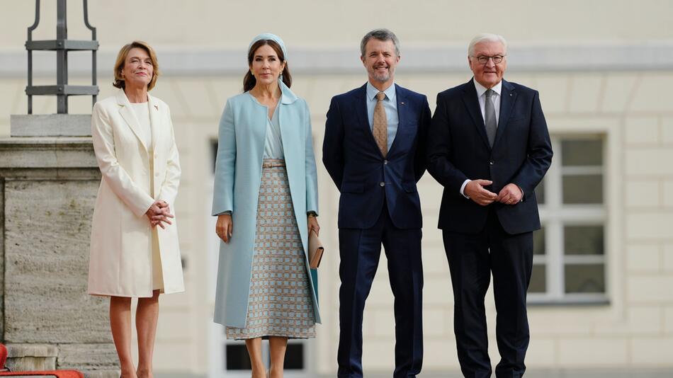 Skandinavische Royals zu Besuch in Deutschland