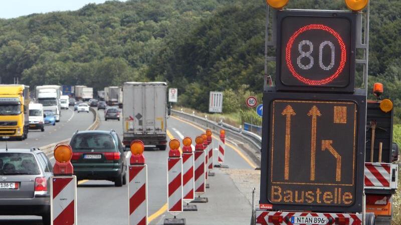 Baustelle Autobahn A3