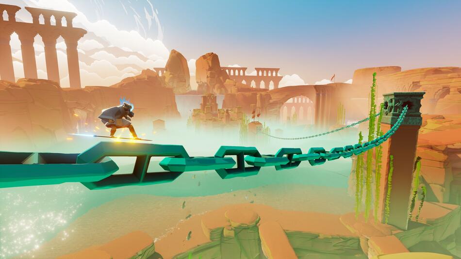 Screenshot vom Spiel "Sword of the Sea"