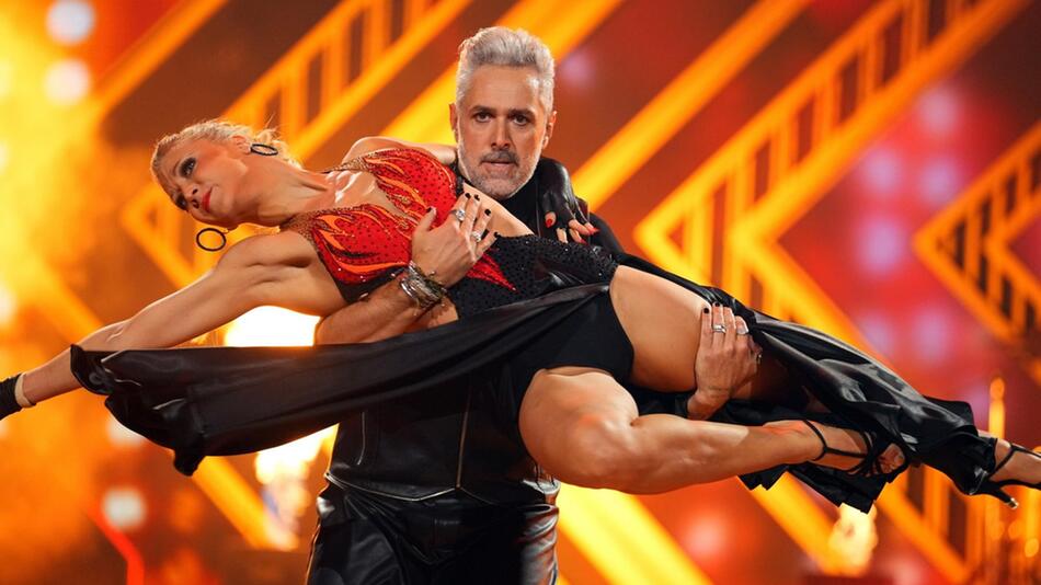 Roland Trettl und Kathrin Menzinger bei "Let's Dance".