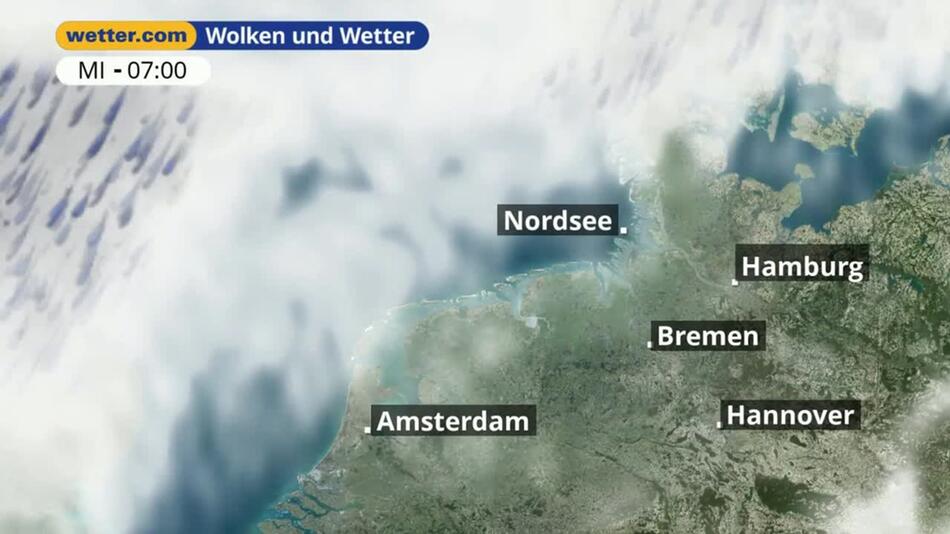 "Nordsee: Dein Wetter für Deine Region!"