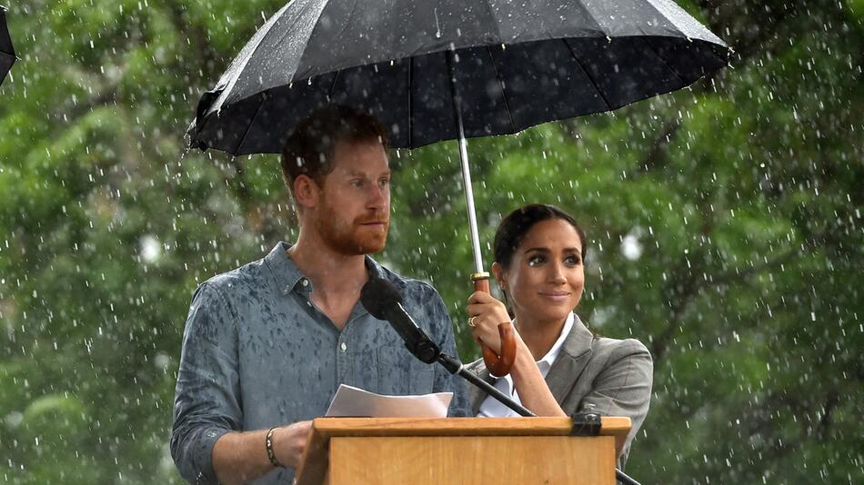 Prinz Harry und Meghan in Australien