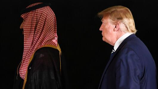 Donald Trump und Mohammed bin Salman