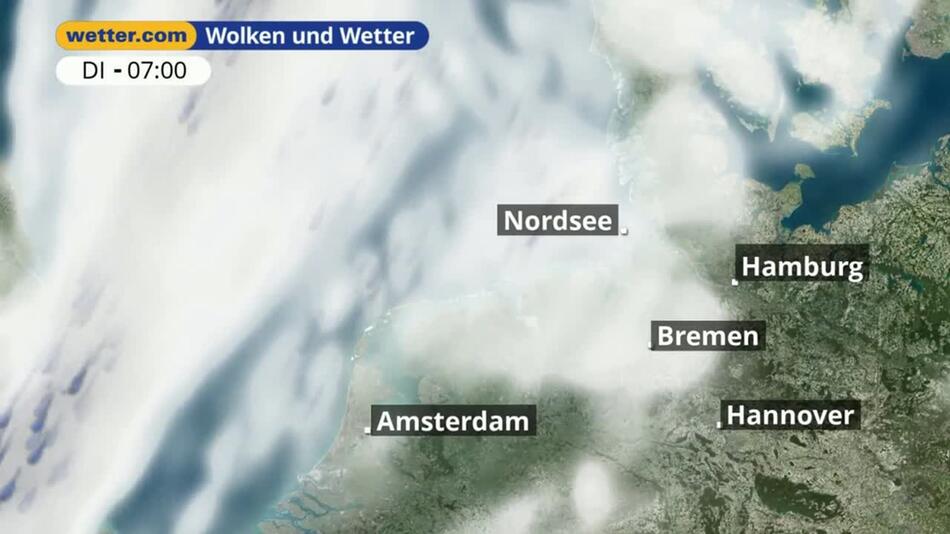 "Nordsee: Dein Wetter für Deine Region!"
