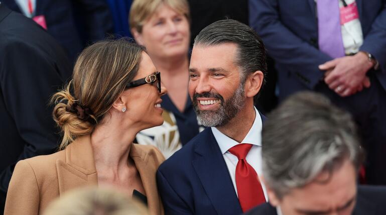 Donald Trump Jr. und seine Frau Bettina