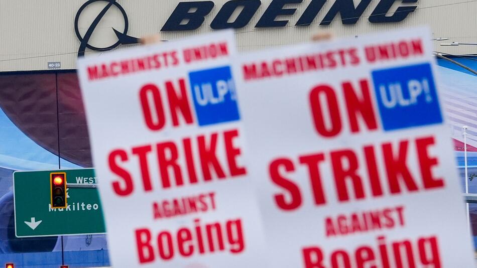 Streik bei Boeing in den USA