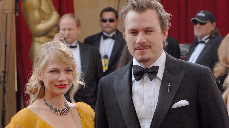 Michelle Williams mit Heath Ledger wenige Monate nach der Geburt ihrer Tochter.