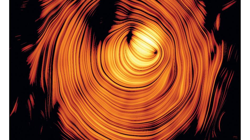 Bild eines kosmischen Jets enthüllt das "Auge von Sauron"