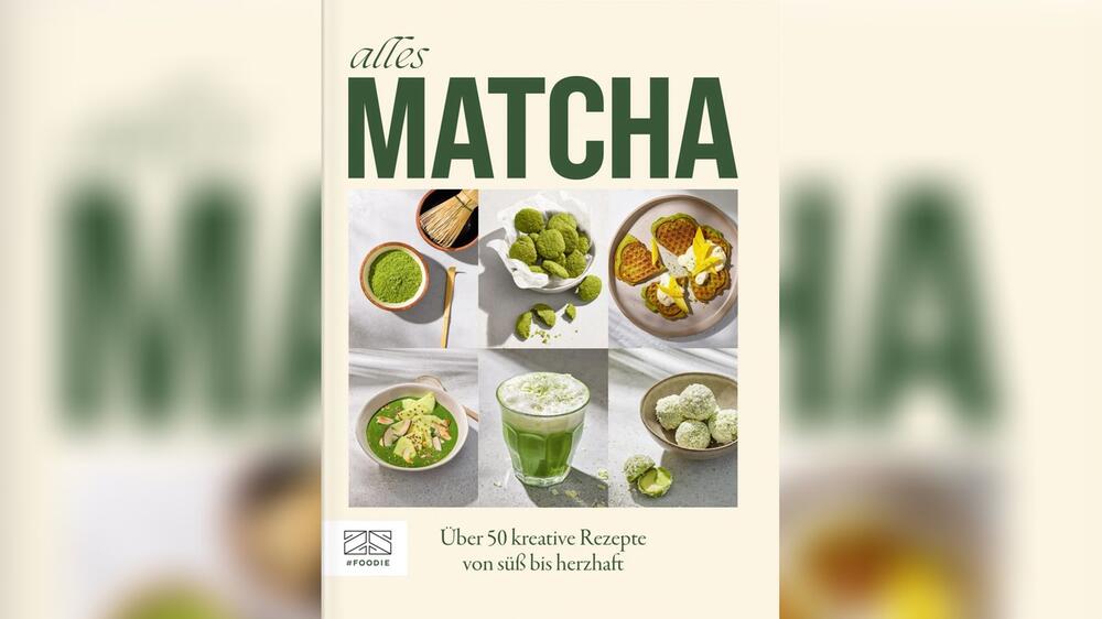 "Alles Matcha" (ZS Verlag) liefert über 50 kreative Rezepte von süss bis herzhaft.
