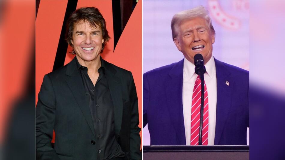 Liess Tom Cruise (l.) Donald Trump abblitzen?