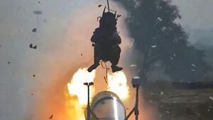 Spektakulärer Test: Schleudersitz schiesst bei 800 km/h von Raketenschlitten