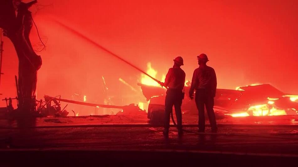 Forscher: Klimawandel hat Brände im Grossraum L.A. begünstigt