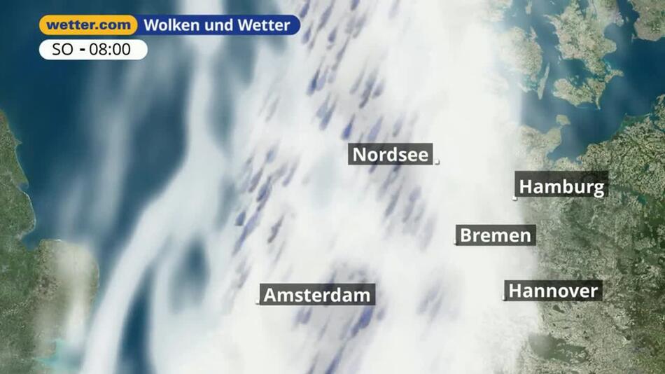 "Nordsee: Dein Wetter für Deine Region!"