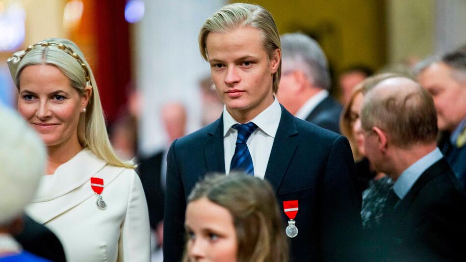 Mette-Marit und ihr Sohn Marius Borg Høiby