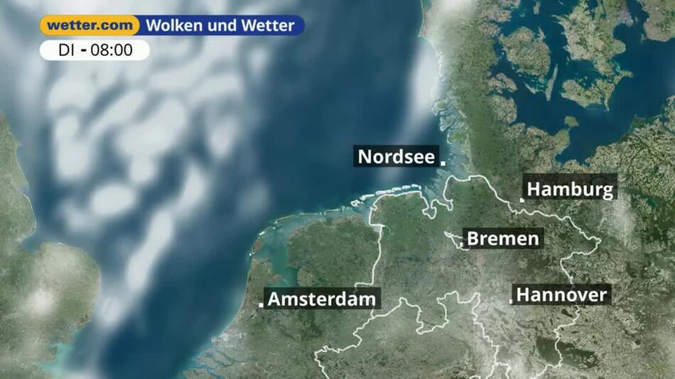 "Nordsee: Dein Wetter für Deine Region!"