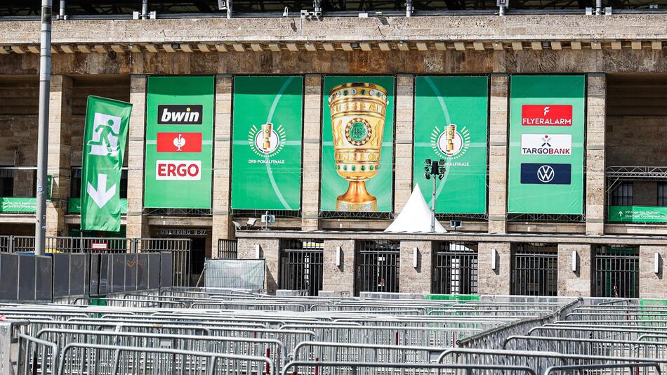 Beim DFB-Pokalfinale 2024 trafen Bayer Leverkusen und der 1. FC Kaiserslautern aufeinander.
