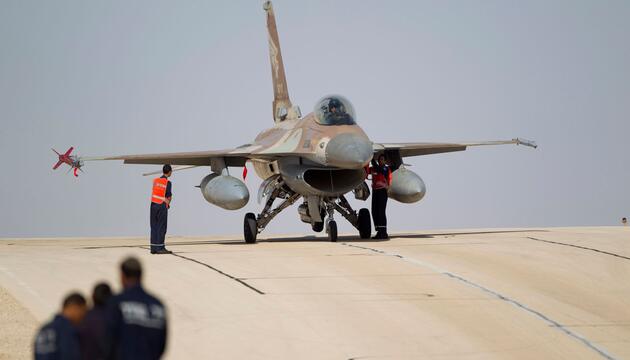 Israelischer F-16 Kampfjet