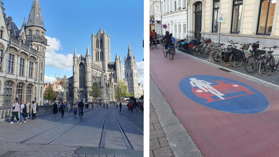 Gent: Fahrradstrassen in der gesamten Stadt
