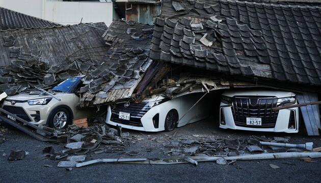 Nach dem schweren Erdbeben in Japan