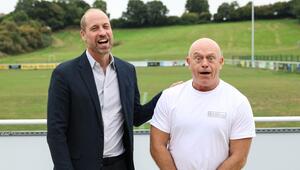 Zum Start einer neuen Initiative zeigten sich Prinz William (l.) und der Schauspieler Ross Kemp ...