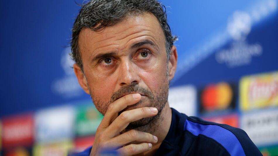 Fussballtrainer Luis Enrique