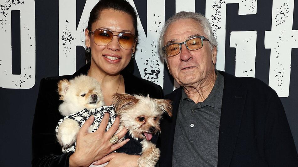 Tiffany Chen und Robert De Niro bei der New-York-Premiere von "The Alto Knights".