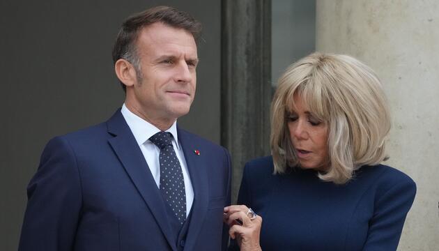 Emmanuel und Brigitte Macron