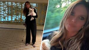 Heidi Klum humpelt durch Klinik in Barcelona