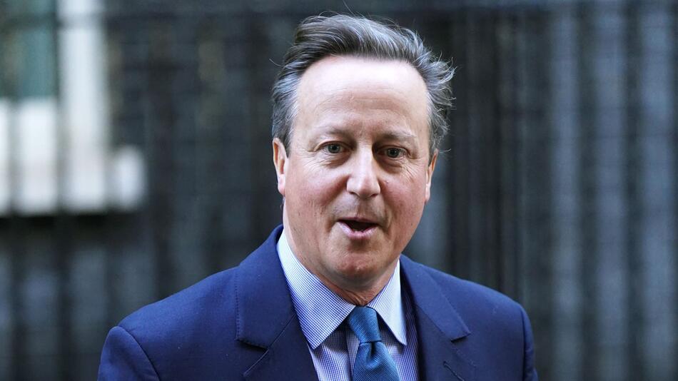 Britischer Aussenminister David Cameron