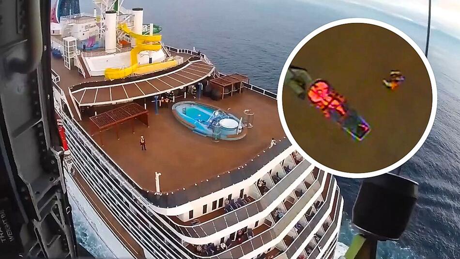 Während Tsunami-Alarm: Küstenwache rettet Passagierin von Kreuzfahrtschiff