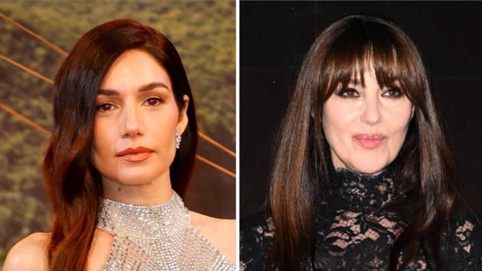 Mariela Garriga (l.) wird in "Die Auferstehung Christi" statt Monica Bellucci die Maria ...