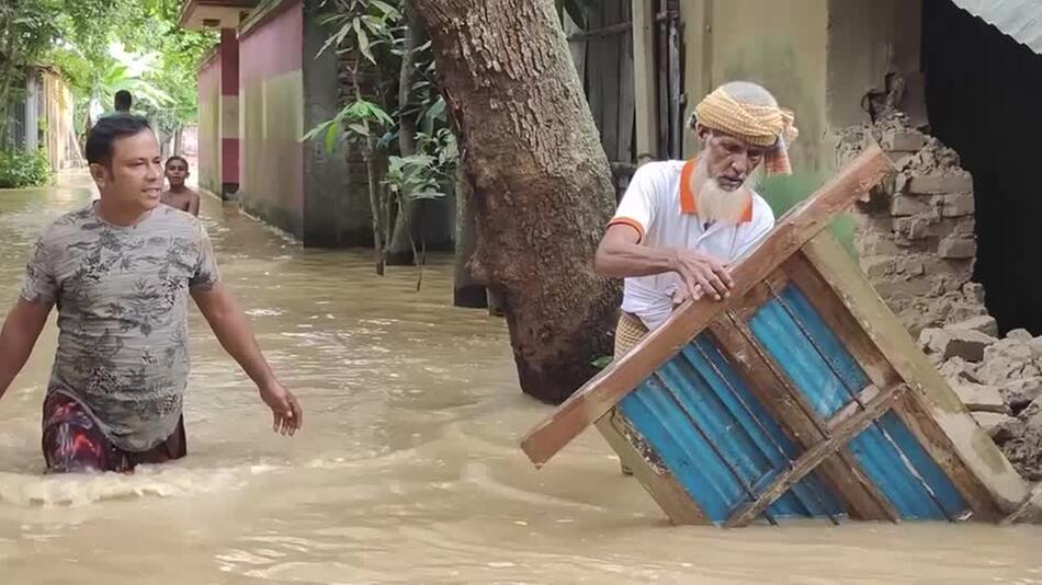 Flut in Bangladesch: Mehr als fünf Millionen Menschen betroffen