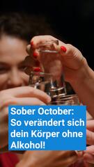 Sober October: So verändert sich dein Körper ohne Alkohol