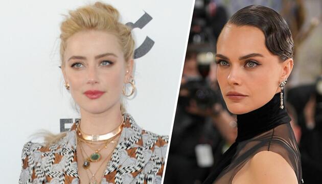 Über Cara Delevingne (r.) und Amber Heard gab es jahrzehntelange Liebesgerüchte - nun wurden ...