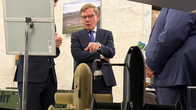 Aussenminister Wadephul besucht die Ukraine