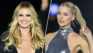 Heidi Klum (l.) und Lena Gercke (r.) zählten zu den vielen Stars in Paris.