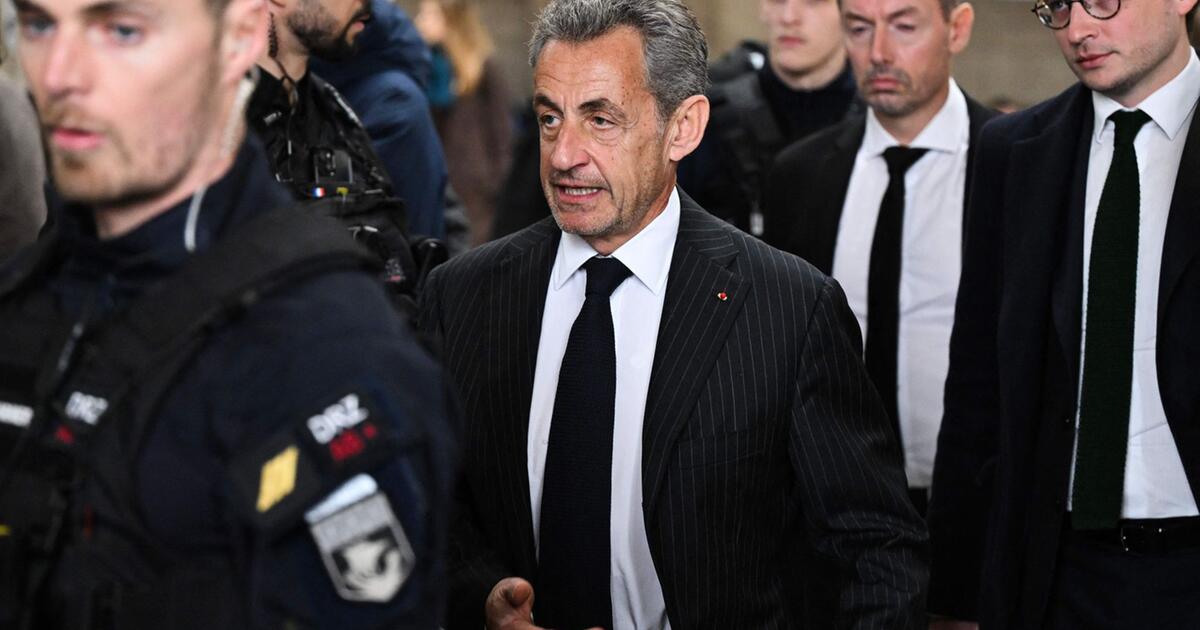 Former President Sarkozy was sentenced to prison on charges of financing his election campaign