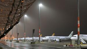 Winterwetter - Flughafen Berlin/Brandenburg