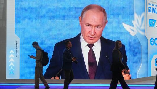 Wirtschaftsforum in St. Petersburg