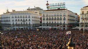 Protest in Madrid