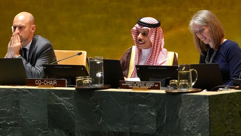 Arabische Staaten fordern bei UN-Konferenz das Ende der Hamas-Herrschaft