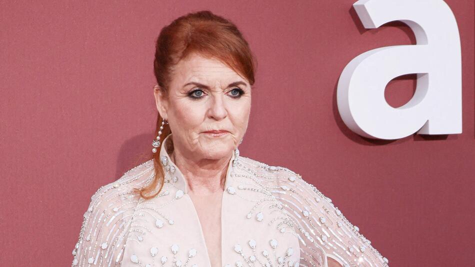 Sarah Ferguson bei der "amfAR Cannes"-Gala.