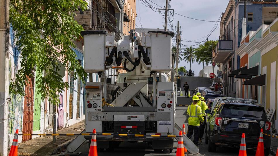 Grossflächiger Stromausfall auf Puerto Rico