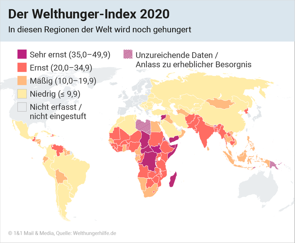 Der Welthunger-Index 2020